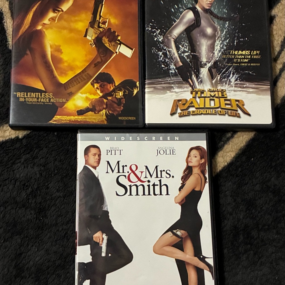 Angelina Jolie 3 Movies bundle